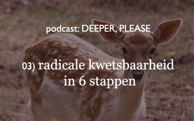 03 Podcast DEEPER, PLEASE: 6 stappen naar Radicale Kwetsbaarheid