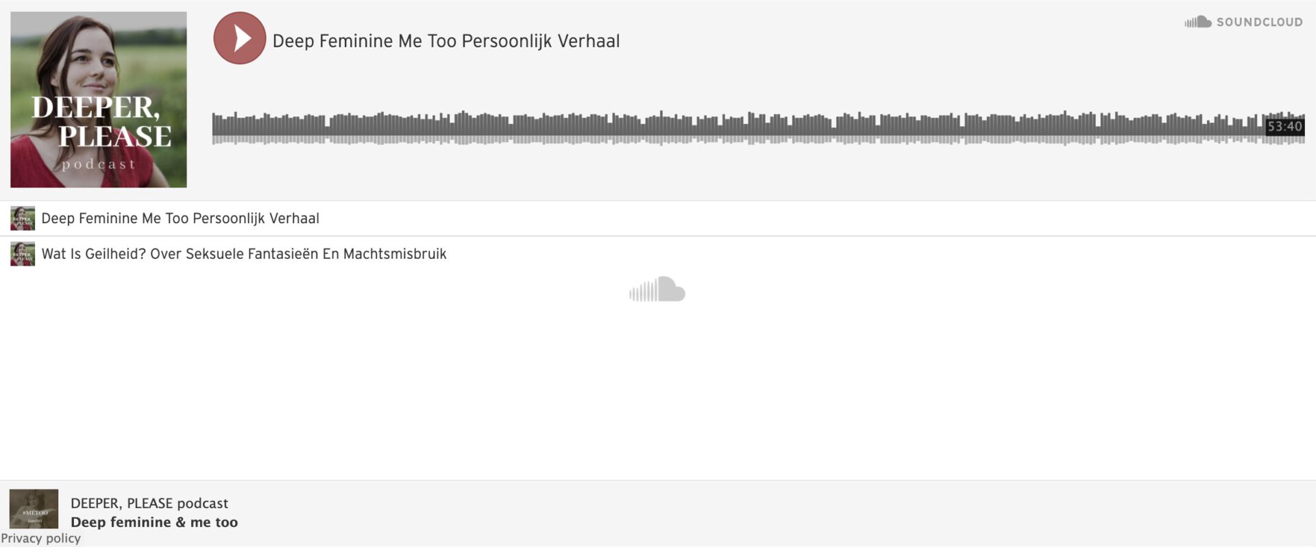 audio opnames me too